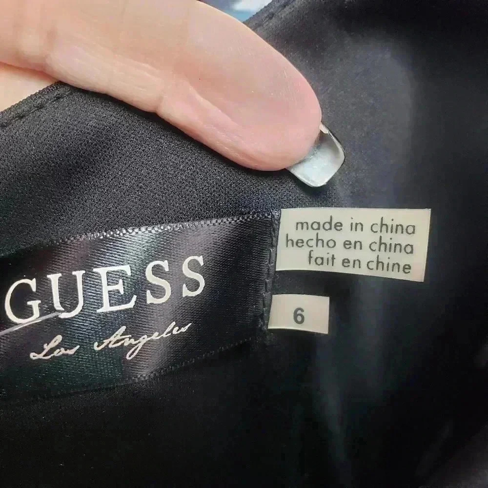 Guess Black Pheobe Dress - Picture 9 of 11